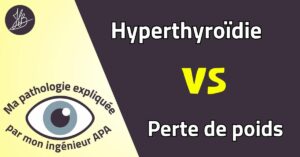 Illustration : Hyperthyroïdie vs perte de poids. Ma pathologie expliquée par mon ingénieur APA