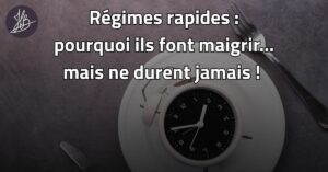 Illustration : Régimes rapides : pourquoi ils font maigrir mais ne durent jamais