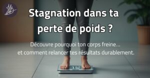 Illustration : Stagnation dans ta perte de poids : découvre pourquoi ton corps freine et comment relancer tes résultats durablement